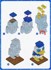 Donald Duck Nanoblock 3D-Puzzle (100 pcs.)