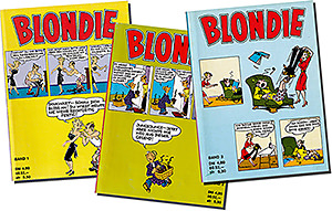 Blondie vol. 1, 2, 3 (3 books)