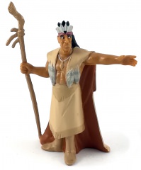 Powhaton, arm stretched (MATTEL) small figure 8,5cm