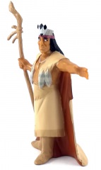 Powhaton, Arm ausgestreckt (MATTEL) Kleinfigur 8,5cm