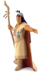 Powhaton, arm stretched (MATTEL) small figure 8,5cm